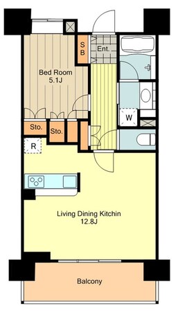 クリオ京王八王子ビサイドの物件間取画像